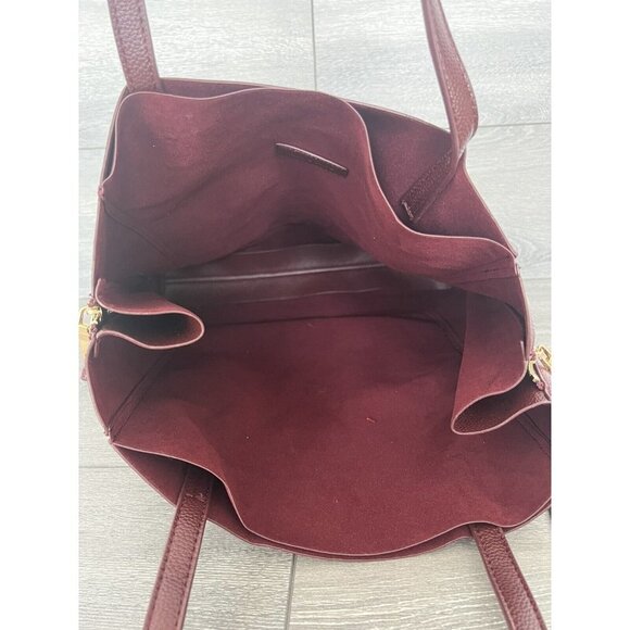 Nico and Olive large shoulder bag burgundy bag - Picture 4 of 5